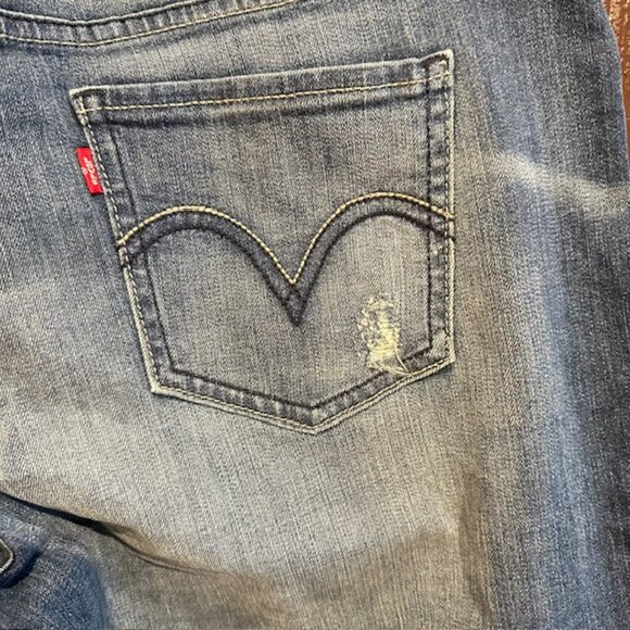 Levi’s 524 too super low bootcut jeans size 17 Medium Juniors - New without tag - Picture 3 of 6